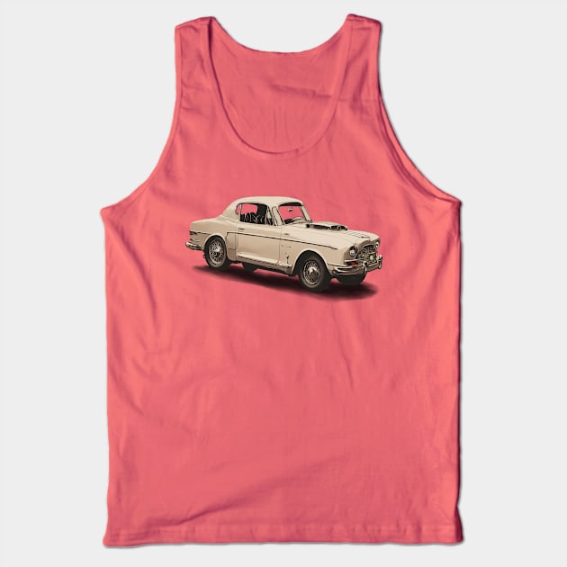 Vintage Car Tank Top by Javisolarte